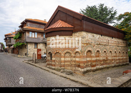 Church of Saint Paraskevi of Iconium (also known as Paraskeva Pyatnitsa). Nessebar. Bulgaria. Stock Photo