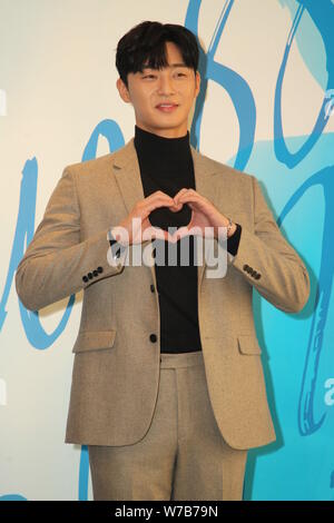 South Korean actor Park Seo-joon poses 