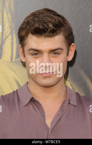 Los Angeles, USA. 05th Aug, 2019. Garrett Clayton at Warner Bros. Pictures' 'The Kitchen' Premiere held at the TCL Chinese Theatre, Los Angeles, CA, August 5, 2019. Photo Credit: Joseph Martinez/PictureLux Credit: PictureLux/The Hollywood Archive/Alamy Live News Stock Photo