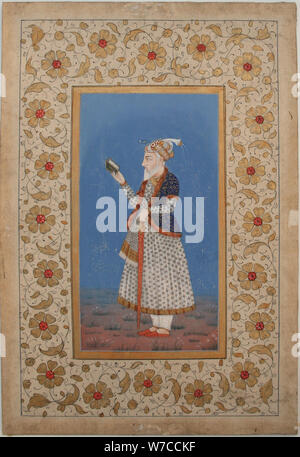 Portrait Of Mughal Emperor Aurangzeb Stock Photo - Alamy