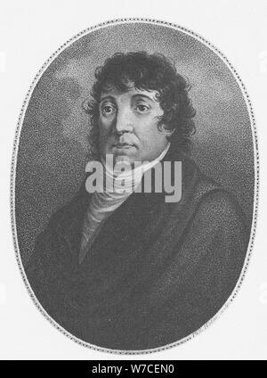 Portrait of Emanuel Schikaneder (1751-1812). Stock Photo