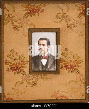 Portrait of Arturo Toscanini (1867-1957), ca 1892. Stock Photo