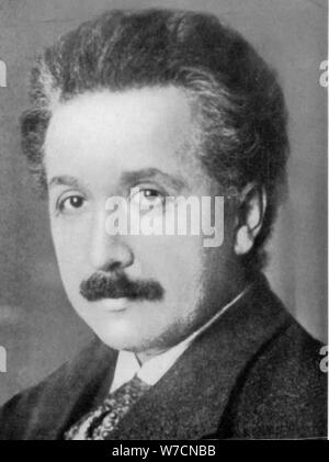 Albert Einstein (1879-1955), German-Swiss mathematician and theoretical physicist, c1920. Artist: Unknown Stock Photo