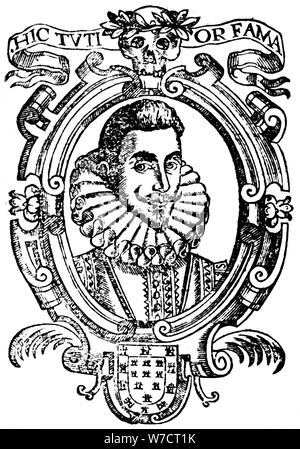 Lope Felix de Vega Carpio, Spanish poet and playwright, 16th-17th century. Artist: Unknown Stock Photo