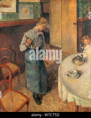 'The Young Servant', 1882. Artist: Camille Pissarro