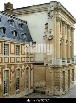 Dufour House seen from the south, Chateau de Versailles, France. Artist: Unknown Stock Photo