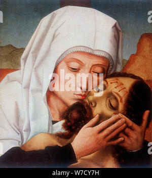 'Lamentation over Christ', early 16th century. Artist: Gerard David Stock Photo