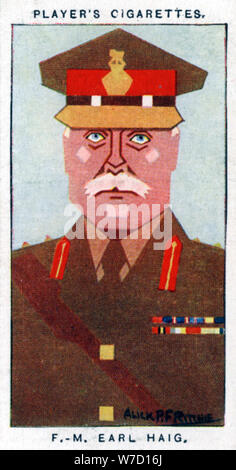 Douglas Haig, 1st Earl Haig, British field marshal, 1926.Artist: Alick P F Ritchie Stock Photo