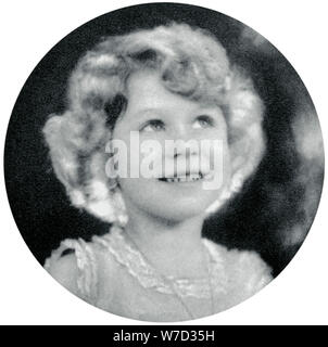 Princess Elizabeth aged five, 1931, (1937). Artist: Unknown Stock Photo