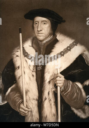 'Thomas Howard, Third Duke of Norfolk', c1530s, (1902).Artist: Hans Holbein the Younger Stock Photo