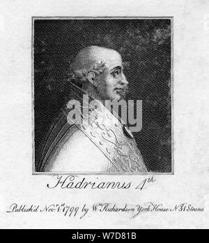 Pope Adrian IV, (1799). Artist: Unknown Stock Photo