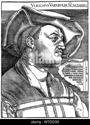 'Ulrich Varnbüler', 1522, (1936). Artist: Albrecht Dürer Stock Photo