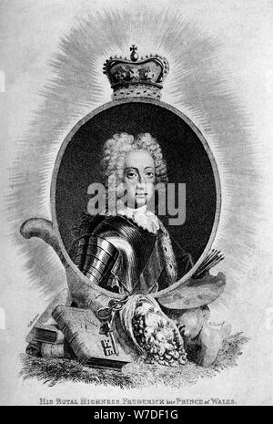 Frederick Louis (1707-1751), Prince of Wales, 18th century (1912). Artist: Unknown Stock Photo