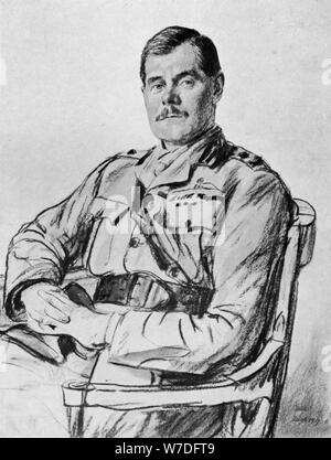 Major-General Sir HM Trenchard, British military commander, c1920. Artist: Francis Dodd Stock Photo