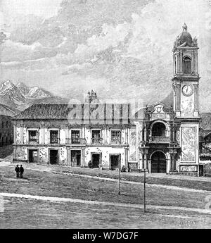 The Palace of Congress, La Paz, Bolivia, 1895. Artist: Unknown Stock Photo