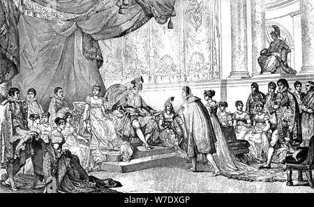 The wedding of Jerome Bonaparte, 22nd August 1807 (1882-1884). Artist: Unknown