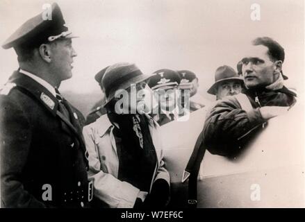 Rudolf Hess, Nazi Deputy Leader, 1934. Artist: Unknown Stock Photo
