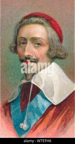 Cardinal Richelieu (1585-1642), French prelate and statesman, 1924. Artist: Unknown Stock Photo