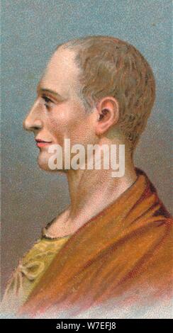 Augustus Caesar - Gaius Julius Caesar Octavianus (63 BC-14 AD), first Roman Emperor, 1924. Artist: Unknown Stock Photo