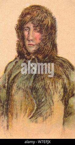Roald Amundsen (1872-1928), Norwegian explorer, 1916. Artist: Unknown