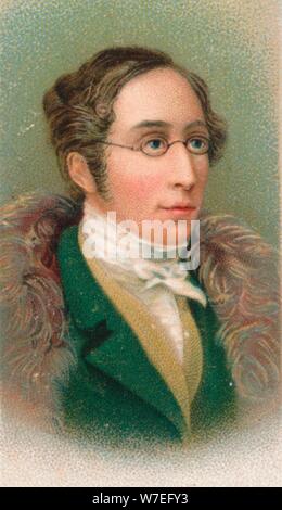 Carl Maria von Weber (1786-1826), German composer, 1911. Artist: Unknown Stock Photo