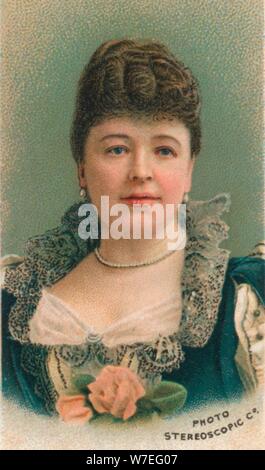 Dame Emma Albani (1847-1930) Canadian soprano, 1911. Artist: Unknown Stock Photo