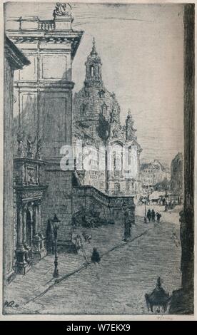 'Judenhof, Dresden', c1913. Artist: Walter Zeising Stock Photo - Alamy