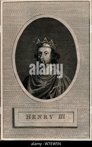 King Henry III, 1793. Artist: Unknown. Stock Photo