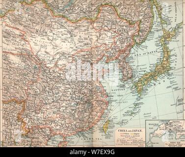 'China and Japan', c1903, (1904). Artist: Unknown. Stock Photo