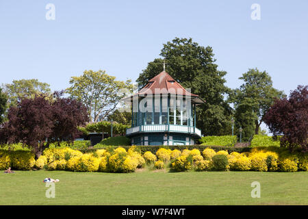 The Bandstand at the Horniman Gardens, Forest Hill, London Stock Photo