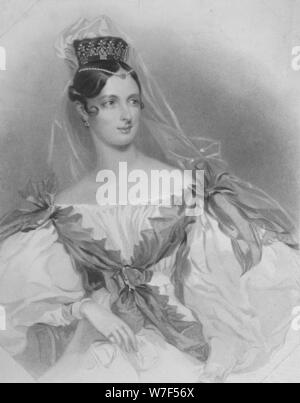 'The Lady Adeline', 1847. Artist: John Henry Robinson. Stock Photo