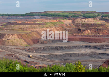 Taconite Mine Scenic View Stock Photo