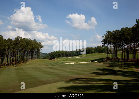 Alabama welcomes the newest addition to the Robert Trent Jones Golf Trail, Ross Bridge, located in Hoover near Birmingham, Alabama Stock Photo