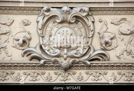 Architectural details on the Woodward and Lothrop building, 10th and G St., NW, Washington, D.C Stock Photo