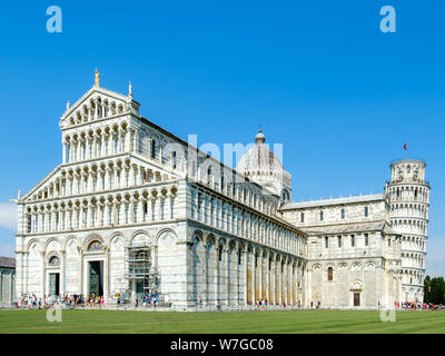 Piazza dei Miracoli, Pisa, Tuscany, Italy Stock Photo