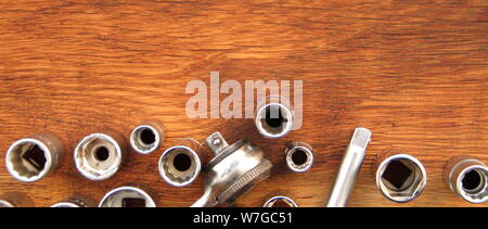 Tool on a table Stock Photo
