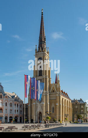 Cathedral of the Name of Mary, Novi Sad, Serbia Stock Photo