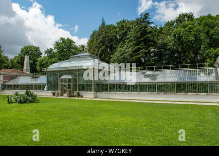 Greenhouse in Botanical Gardens, Belgrade, Serbia Stock Photo