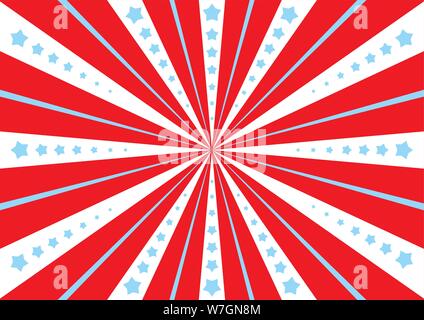 poster template for circus, Stock Vector