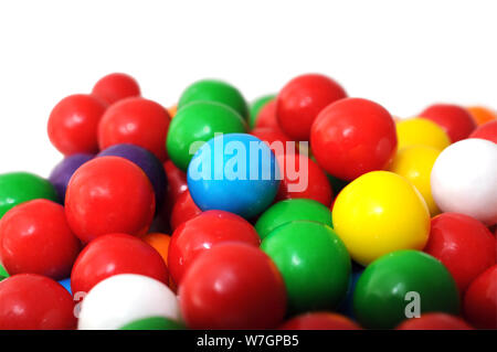 a pile of gummy ball candies Stock Photo