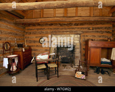The Parker Cabin At Log Cabin Village A House Museum Consisting