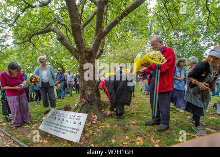 Hiroshima, Japan. 6th Aug 2019. Japanese Prime Minister Shinzo Abe 