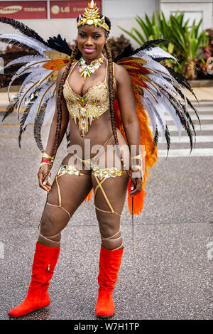 Kadooment Day in Barbados 2019 Stock Photo