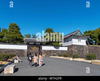 Sakuradamon Gate to the Imperial Palace, Tokyo, Japan Stock Photo