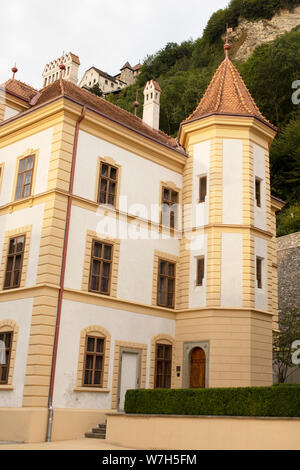 The Landesmuseum (Liechtenstein National Museum) in the center of the capital city of Vaduz. Stock Photo