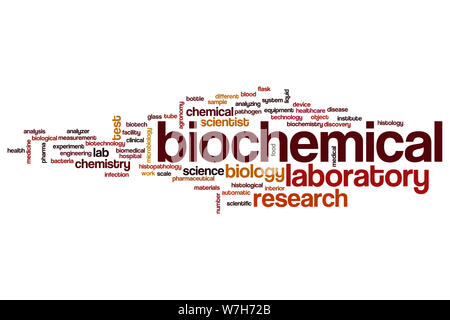Biochemical word cloud concept Stock Photo - Alamy
