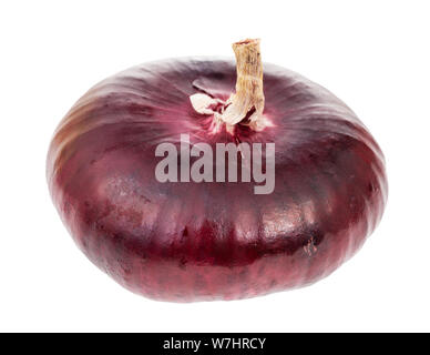 bulb of sweet crimean The Yalta onion isolated on white background Stock Photo