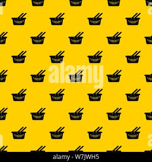 Cart shop pattern vector Stock Vector