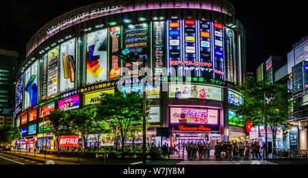 Tokyo, Japan - May 11, 2019: Yodobashi Akiba in Akihabara is the ultimate shopping experience when it comes to electronics. Best Gundam store - Yodoba Stock Photo