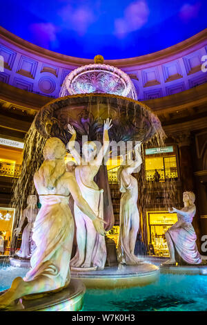 Tokyo, Japan - May 12, 2019: VenusFort outlet store in Odaiba will bring you joy both with its entertainment and shopping areas. Stock Photo